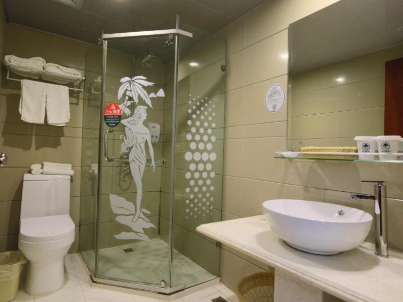Greentree Inn Shanghai Pudong Airport Huaxia East Road Railway Station Shell Hotel Ngoại thất bức ảnh