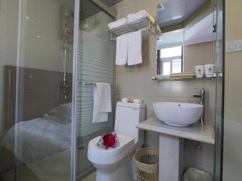 Greentree Inn Shanghai Pudong Airport Huaxia East Road Railway Station Shell Hotel Ngoại thất bức ảnh