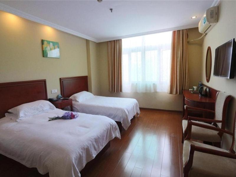 Greentree Inn Shanghai Pudong Airport Huaxia East Road Railway Station Shell Hotel Ngoại thất bức ảnh
