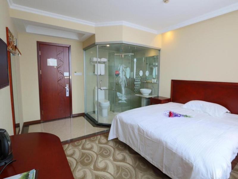 Greentree Inn Shanghai Pudong Airport Huaxia East Road Railway Station Shell Hotel Ngoại thất bức ảnh