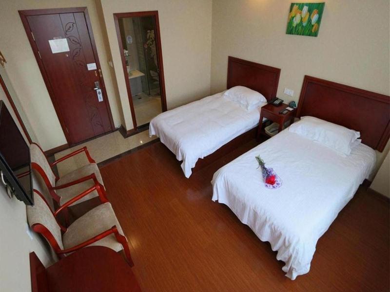 Greentree Inn Shanghai Pudong Airport Huaxia East Road Railway Station Shell Hotel Ngoại thất bức ảnh
