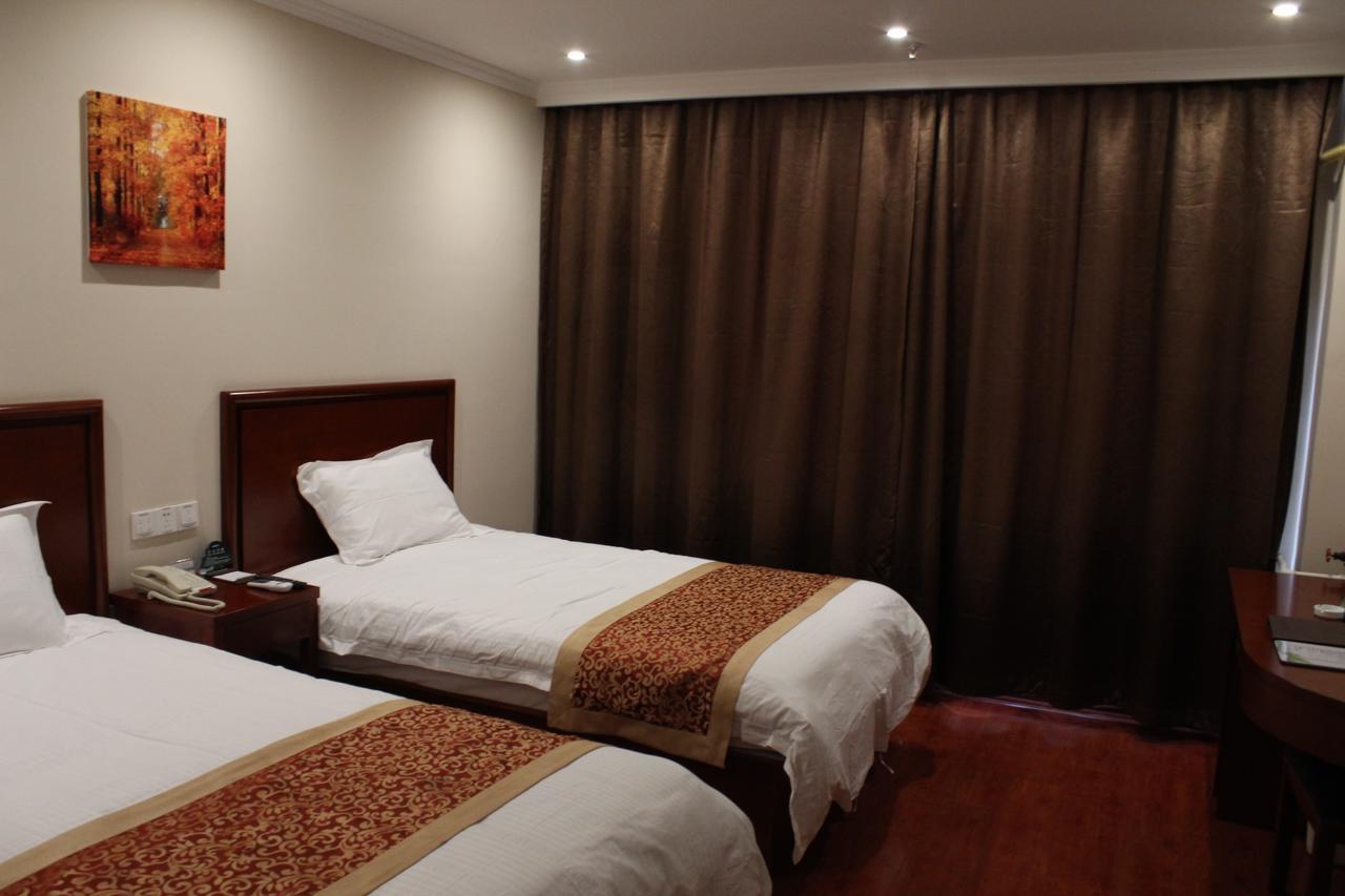 Greentree Inn Shanghai Pudong Airport Huaxia East Road Railway Station Shell Hotel Ngoại thất bức ảnh